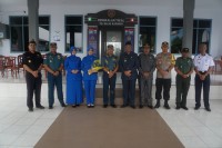 Tinjau Kesiapan Personil, Danlantamal IV Arsyad Abdullah Kunjungi Lanal Dabo dan Lanal Tanjung Balai Karimun