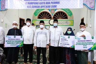 Safari Ramadan di Kabupaten Siak, Gubernur Syamsuar Rasa Balik Kampung